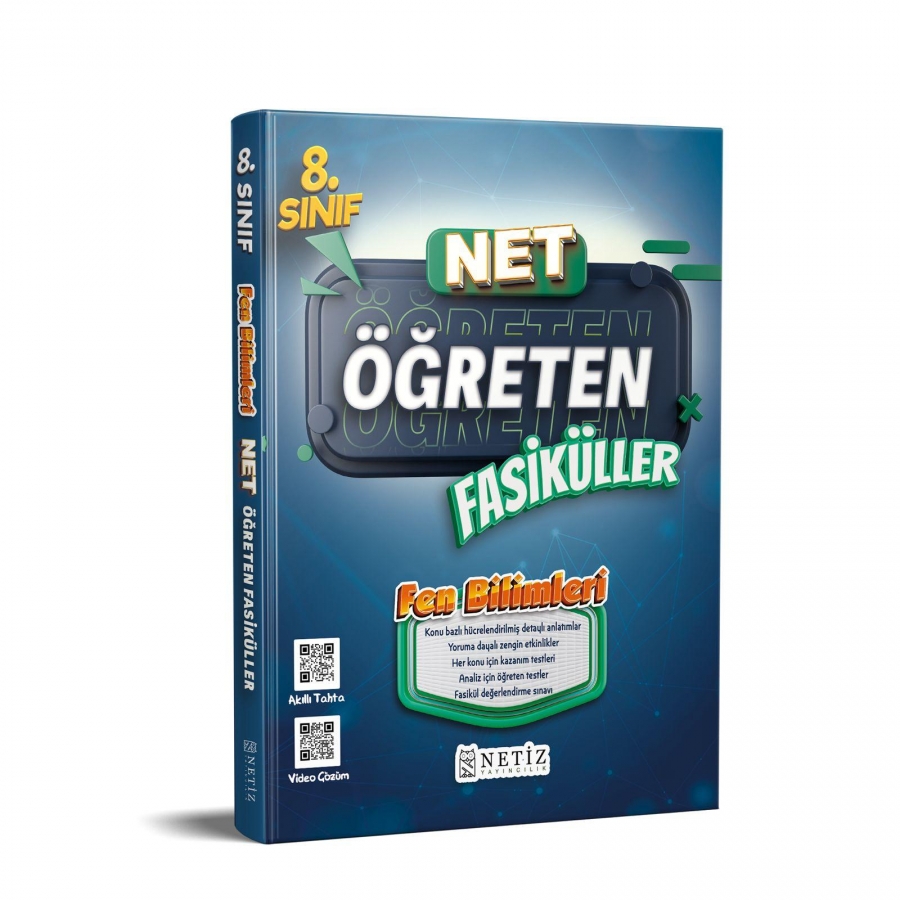 8. SINIF NET ÖĞRETEN FASİKÜLLER FEN BİLİMLERİ