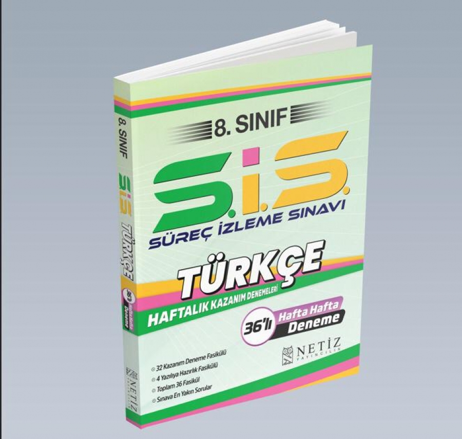 8. SINIF SİS TÜRKÇE HAFTALIK KAZANIM DENEMELERİ